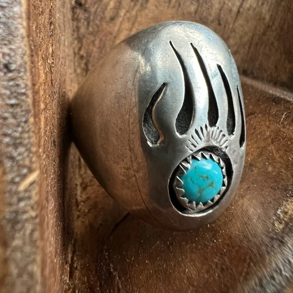 Vintage Bear Claw Ring